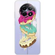 Прозорий чохол BoxFace Realme 13 5G Donuts