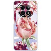 Прозорий чохол BoxFace Realme 13 5G Rose