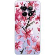 Прозорий чохол BoxFace Realme 13 5G Pink Magnolia