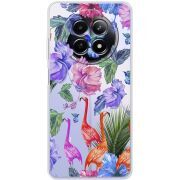 Прозорий чохол BoxFace Realme 13 5G Flamingo