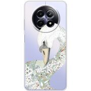 Прозорий чохол BoxFace Realme 13 5G Swan
