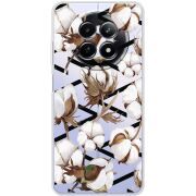 Прозорий чохол BoxFace Realme 13 5G Cotton flowers