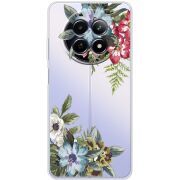 Прозорий чохол BoxFace Realme 13 5G Floral