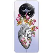 Чохол зі стразами Realme 13 5G Heart