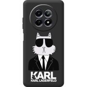 Чорний чохол BoxFace Realme 13 5G Cat in Black