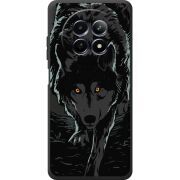 Чорний чохол BoxFace Realme 13 5G Wolf