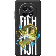 Чорний чохол BoxFace Realme 13 5G Fish