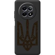 Чорний чохол BoxFace Realme 13 5G Ukrainian Trident