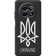 Чорний чохол BoxFace Realme 13 5G Тризуб монограмма ukraine