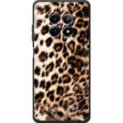 Чорний чохол BoxFace Realme 13 5G Леопардовий