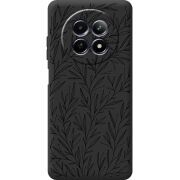 Чорний чохол BoxFace Realme 13 5G Leaves