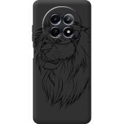 Чорний чохол BoxFace Realme 13 5G Lion