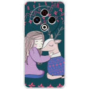 Чохол BoxFace Tecno Spark 30 4G Girl and deer