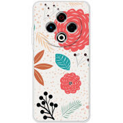 Чохол BoxFace Tecno Spark 30 4G Line Flowers