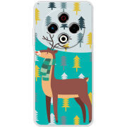 Чохол BoxFace Tecno Spark 30 4G Foresty Deer