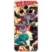 Чохол BoxFace Tecno Spark 30 4G Deadpool and Mary Jane