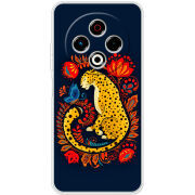 Чохол BoxFace Tecno Spark 30 4G Petrykivka Leopard