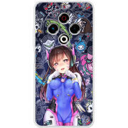 Чохол BoxFace Tecno Spark 30 4G Overwatch D.VA