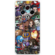 Чохол BoxFace Tecno Spark 30 4G Avengers Infinity War