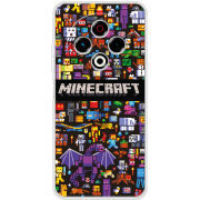 Чохол BoxFace Tecno Spark 30 4G Minecraft Mobbery