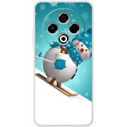 Чохол BoxFace Tecno Spark 30 4G Skier Snowman