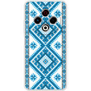 Чохол BoxFace Tecno Spark 30 4G Блакитний Орнамент