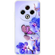 Чохол BoxFace Tecno Spark 30 4G Orchids and Butterflies