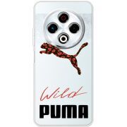 Прозорий чохол BoxFace Tecno Spark 30 4G Wild Cat