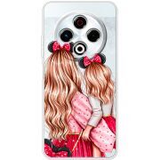 Прозорий чохол BoxFace Tecno Spark 30 4G Mouse Girls