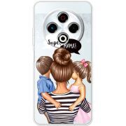 Прозорий чохол BoxFace Tecno Spark 30 4G Super Mama