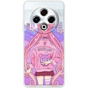 Прозорий чохол BoxFace Tecno Spark 30 4G Wiked Lady