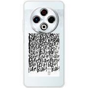 Прозорий чохол BoxFace Tecno Spark 30 4G Blah Blah