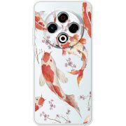 Прозорий чохол BoxFace Tecno Spark 30 4G Japanese Koi Fish