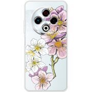 Прозорий чохол BoxFace Tecno Spark 30 4G Cherry Blossom