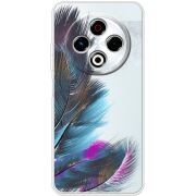 Прозорий чохол BoxFace Tecno Spark 30 4G Feathers