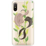 Прозрачный чехол Uprint Xiaomi Mi A2 Lite Cute Mermaid