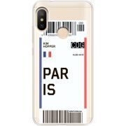 Прозрачный чехол Uprint Xiaomi Mi A2 Lite Ticket Paris
