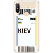 Прозрачный чехол Uprint Xiaomi Mi A2 Lite Ticket Kiev