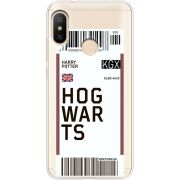 Прозрачный чехол Uprint Xiaomi Mi A2 Lite Ticket Hogwarts