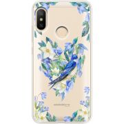 Прозрачный чехол Uprint Xiaomi Mi A2 Lite Spring Bird