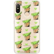 Прозрачный чехол Uprint Xiaomi Mi A2 Lite Pattern Baby Yoda