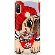 Прозрачный чехол Uprint Xiaomi Mi A2 Lite Winter Puggy