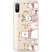 Прозрачный чехол Uprint Xiaomi Mi A2 Lite The Friendly Beasts