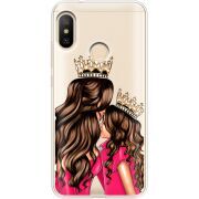 Прозрачный чехол Uprint Xiaomi Mi A2 Lite Queen and Princess