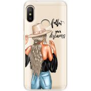 Прозрачный чехол Uprint Xiaomi Mi A2 Lite Follow Your Dreams