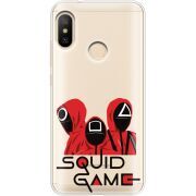Прозрачный чехол Uprint Xiaomi Mi A2 Lite siquid game люди в красном
