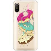 Прозрачный чехол Uprint Xiaomi Mi A2 Lite Donuts