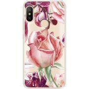 Прозрачный чехол Uprint Xiaomi Mi A2 Lite Rose