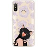 Прозрачный чехол Uprint Xiaomi Mi A2 Lite Meow