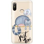 Прозрачный чехол Uprint Xiaomi Mi A2 Lite Just Love